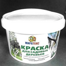 Краска 1,3 кг для садовых деревьев  Миратекс